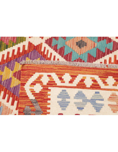 Rug Kilim Afghanistan 203x301 Multicolor Predom