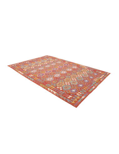 Tappeto Kilim Afghanistan 205x301 Terracotta Mu