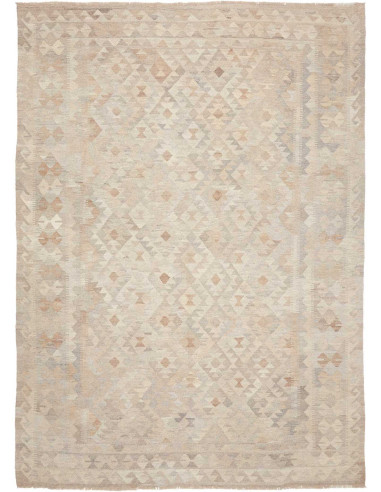 Rug Kilim Afghanistan 216x292 Cream Beige Light