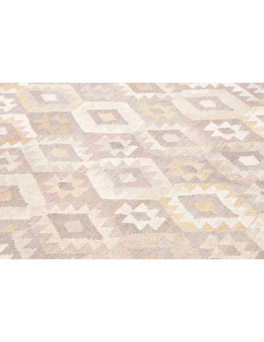 Tappeto Kilim Afghanistan 205x282 Grigio Beige