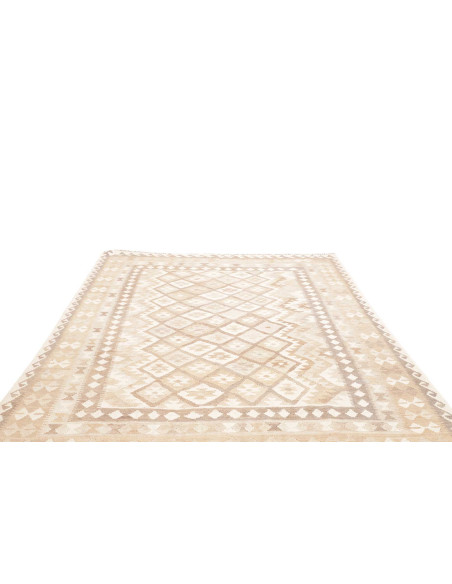 Tappeto Kilim Afghanistan 202x286 Beige Crema M