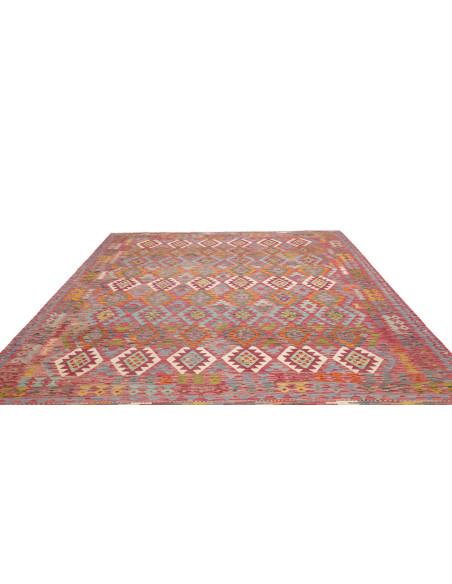 Tappeto Kilim Afghanistan 255x296 Rosso Terraco