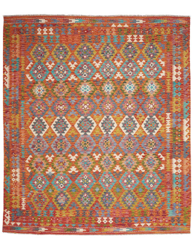 Rug Kilim Afghanistan 256x294 Terracotta Orange