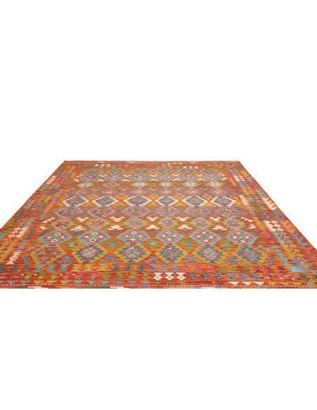 Tappeto Kilim Afghanistan 256x294 Arancione Ter