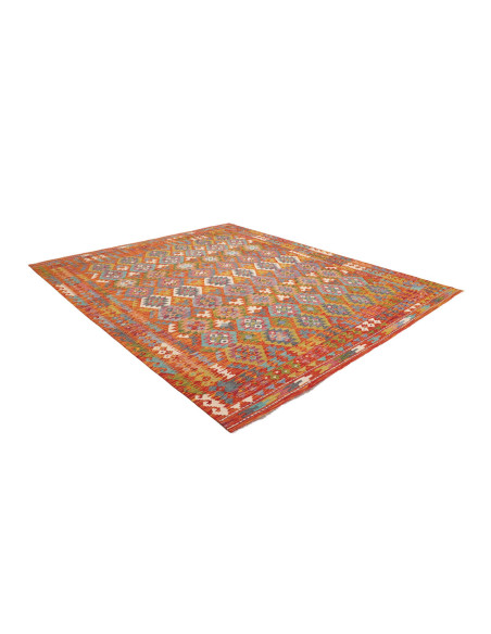 Tappeto Kilim Afghanistan 256x294 Arancione Ter