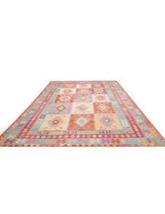 Tappeto Kilim Afghanistan 248x341 Rosso Arancio 2