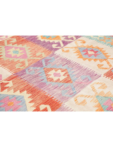 Rug Kilim Afghanistan 248x341 Red Orange Turquo