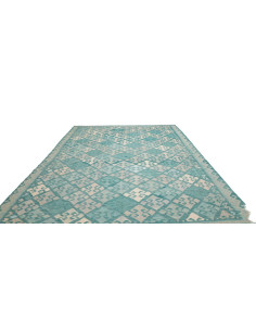 Tappeto Kilim Afghanistan 250x342 Turchese Acqu 2