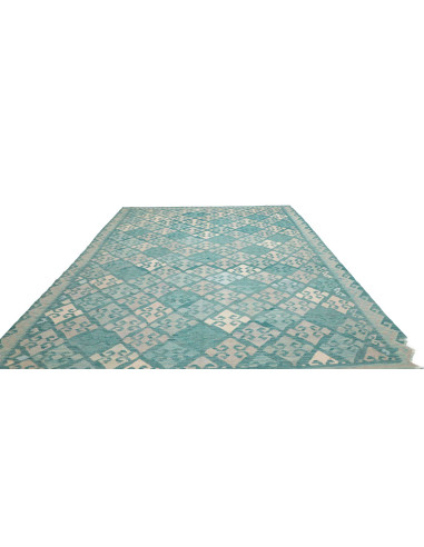 Tappeto Kilim Afghanistan 250x342 Turchese Acqu