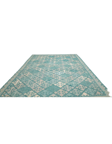Tappeto Kilim Afghanistan 250x342 Turchese Acqu