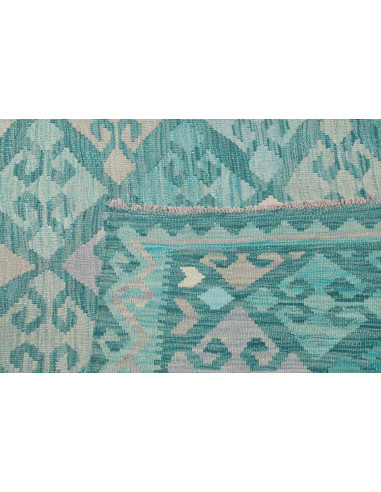 Tappeto Kilim Afghanistan 250x342 Turchese Acqu