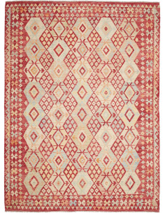 Tappeto Kilim Afghanistan 255x346 Rosso Terraco