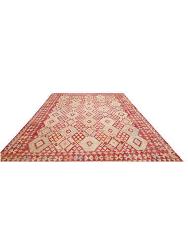 Tappeto Kilim Afghanistan 255x346 Rosso Terraco