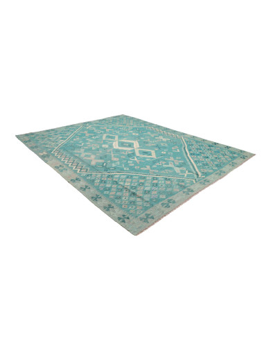 Rug Kilim Afghanistan 252x297 Turquoise Light G