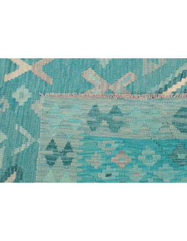 Rug Kilim Afghanistan 252x297 Turquoise Light G