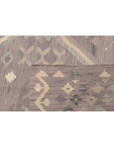 Rug Kilim Afghanistan 249x339 Lilac Grey Cream