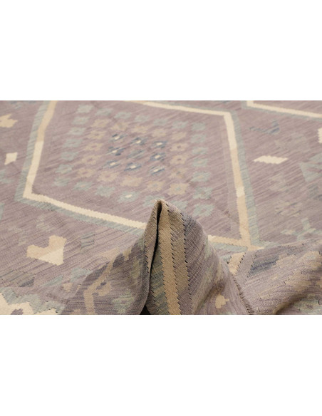 Rug Kilim Afghanistan 249x339 Lilac Grey Cream
