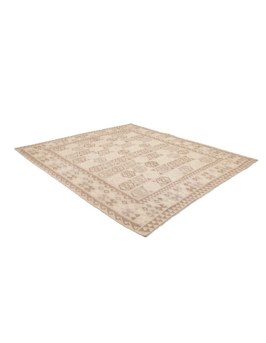 Rug Kilim Afghanistan 245x279 Beige Cream Light