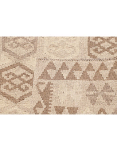 Rug Kilim Afghanistan 245x279 Beige Cream Light