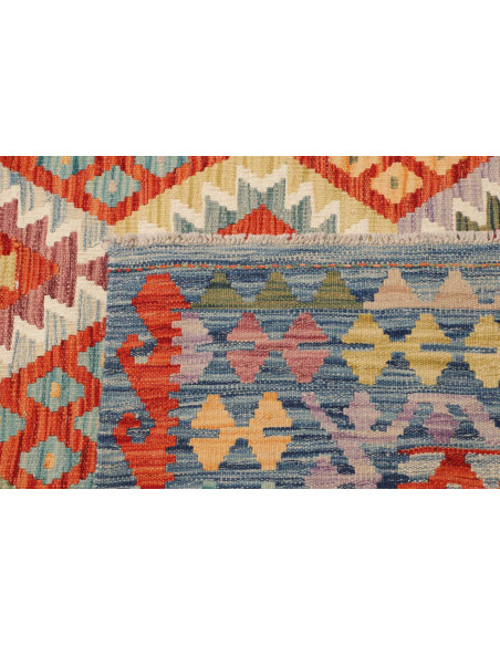 Tappeto Kilim Afghanistan 255x343 Rosso Arancio