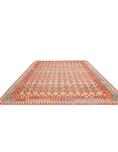 Tappeto Kilim Afghanistan 289x372 Rosso Terraco