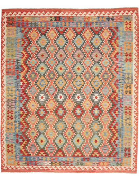 Tappeto Kilim Afghanistan 247x296 Multicolore R