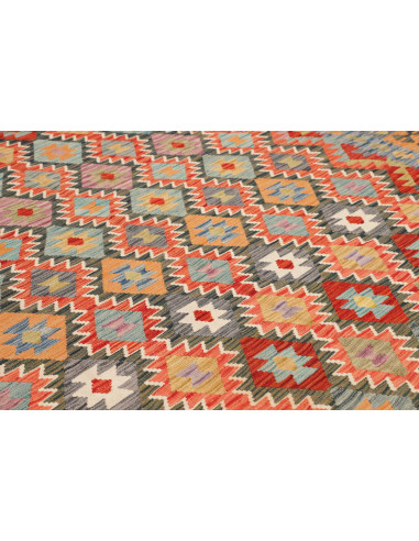 Tappeto Kilim Afghanistan 247x296 Multicolore R