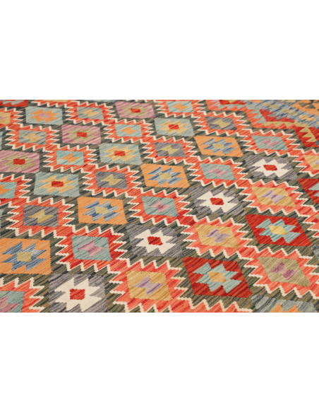 Tappeto Kilim Afghanistan 247x296 Multicolore R