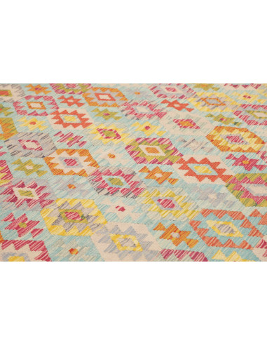 Rug Kilim Afghanistan 254x297 Aqua Celeste Cora