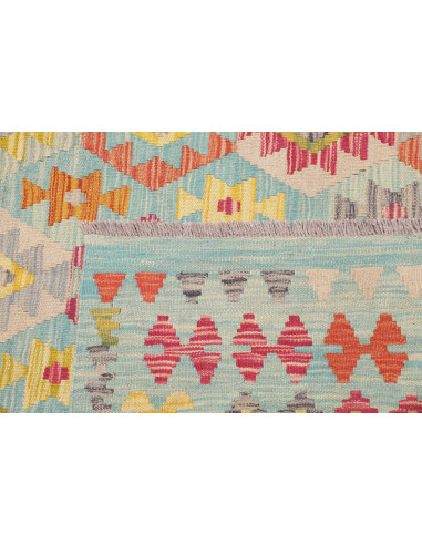 Rug Kilim Afghanistan 254x297 Aqua Celeste Cora