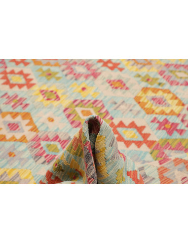 Rug Kilim Afghanistan 254x297 Aqua Celeste Cora