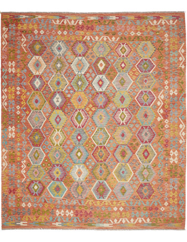 Tappeto Kilim Afghanistan 255x298 Arancio Terra