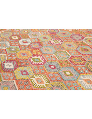 Rug Kilim Afghanistan 255x298 Terracotta Orange