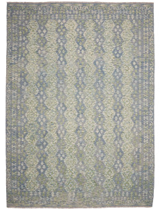 Tappeto Kilim Afghanistan 259x365 Azzurro Verde