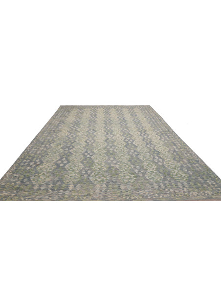 Tappeto Kilim Afghanistan 259x365 Azzurro Verde
