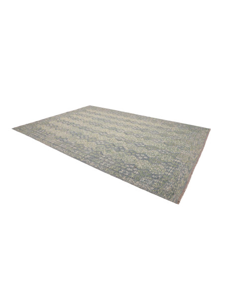 Tappeto Kilim Afghanistan 259x365 Azzurro Verde