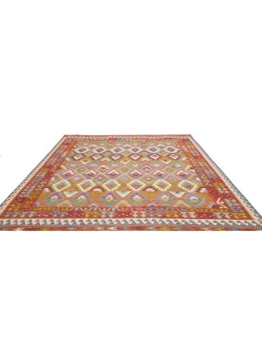 Rug Kilim Afghanistan 261x295 Rust Orange Turqu