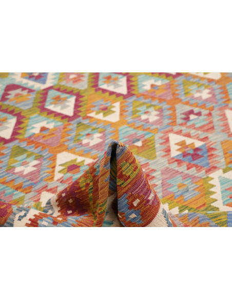 Rug Kilim Afghanistan 261x295 Rust Orange Turqu