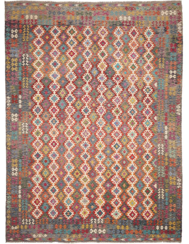 Rug Kilim Afghanistan 303x408 Multicolor Earth