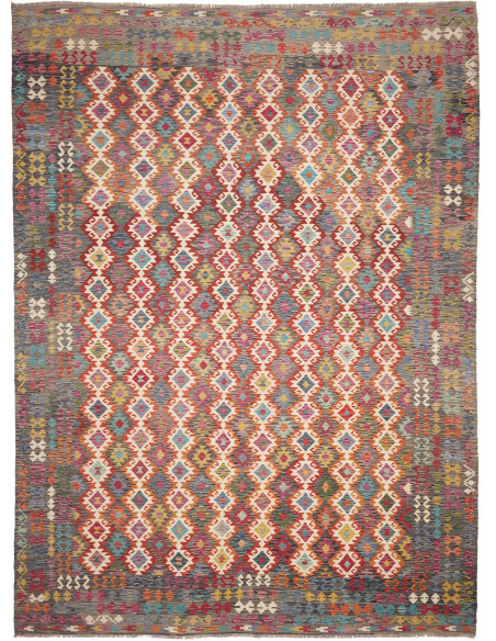 Rug Kilim Afghanistan 303x408 Multicolor Earth