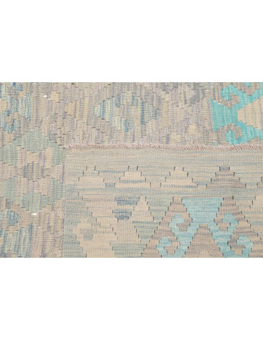 Rug Kilim Afghanistan 265x288 Light Grey Beige