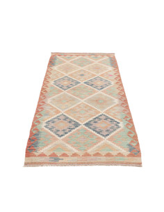Rug Kilim Afghanistan 80x198 Beige Peach Light 2