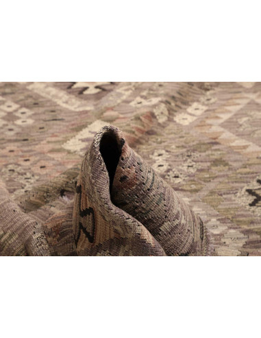 Rug Kilim Afghanistan 265x335 Mauve Grey Sky Bl