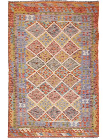 Rug Kilim Afghanistan 169x249 Terracotta Orange