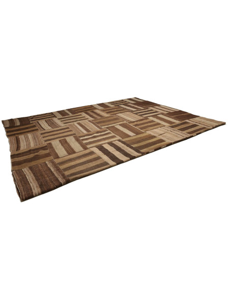 Tappeto Kilim Vintage Persia 430x517 Marrone Be