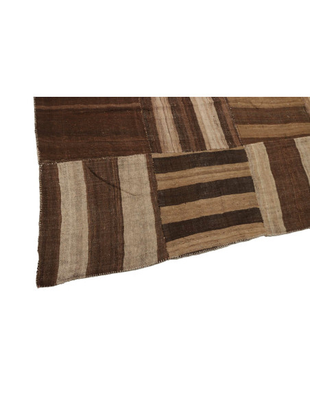 Rug Kilim Vintage Persia 430x517 Brown Beige Cr