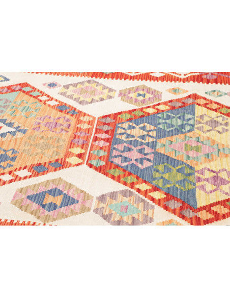 Rug Kilim Afghanistan 211x290 Red Orange Multic