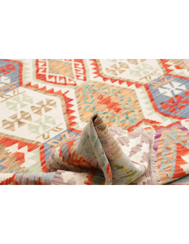 Rug Kilim Afghanistan 206x290 Terracotta Orange
