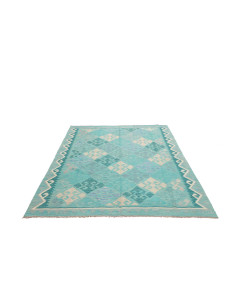 Rug Kilim Afghanistan 158x206 Light Turquoise A 2