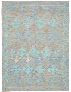 Rug Kilim Afghanistan 149x198 Sky Blue Beige Tu